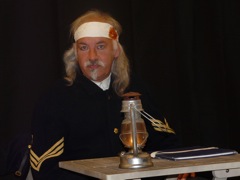 Bernhard Funk als Ambrose Bierce 